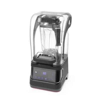 Mixér digitálních tyčí se zvukovou skříní, HENDI, 2,5L, Černá, 230V/1680W, 250x300x(H)546mm | 230695